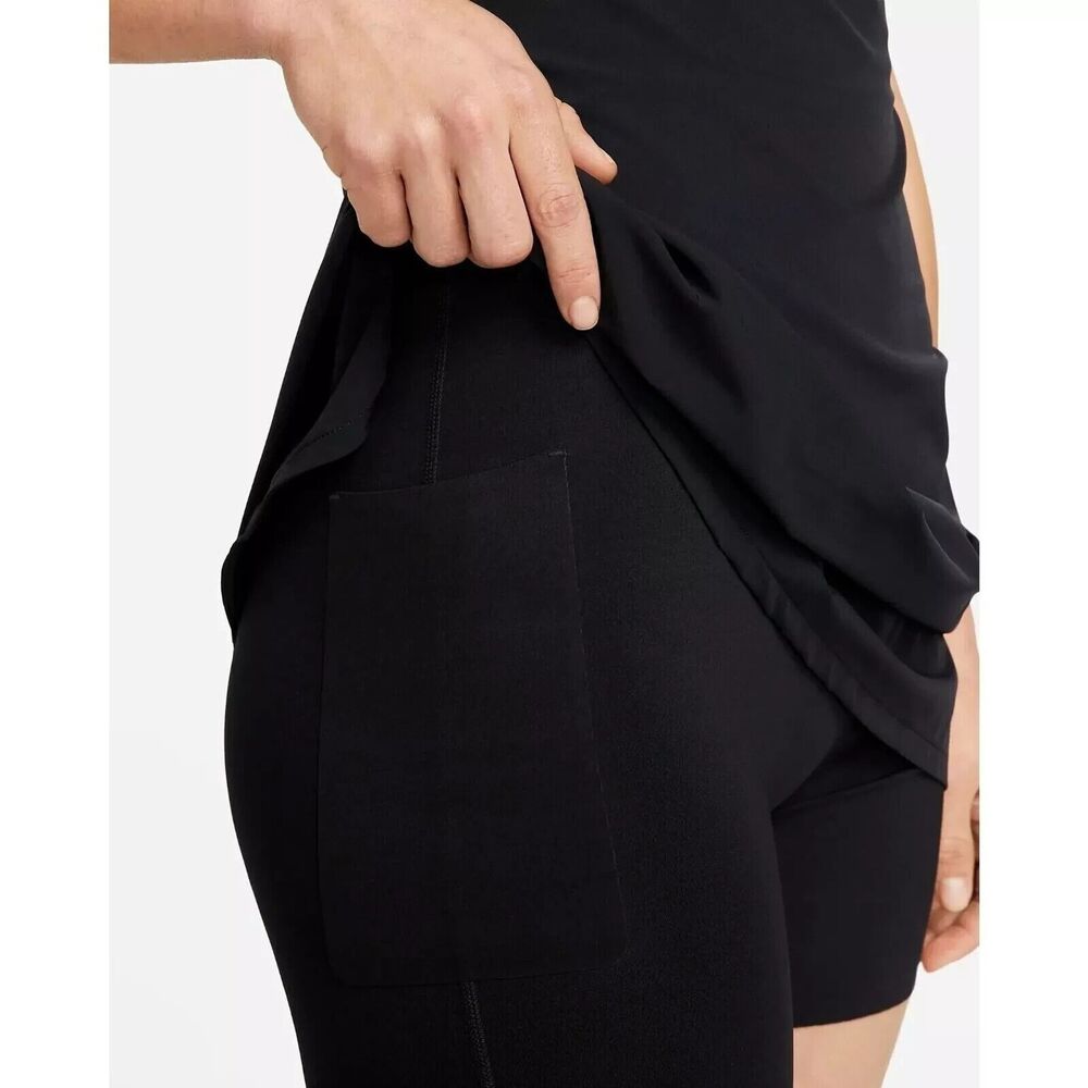 Nike Dri-FIT Bliss Training Dress Skort Black DV9459-010 Women's XL NEW - Picture 5 of 8